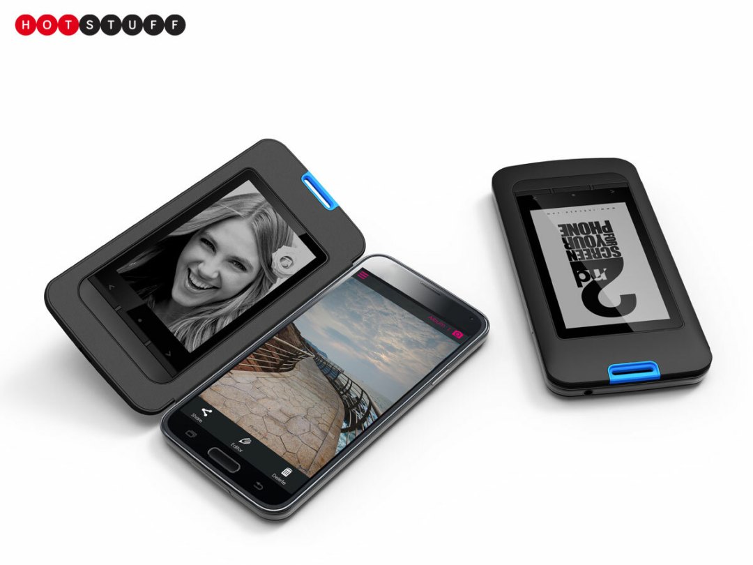 Inkcase Plus adds an E Ink screen to your Android smartphone