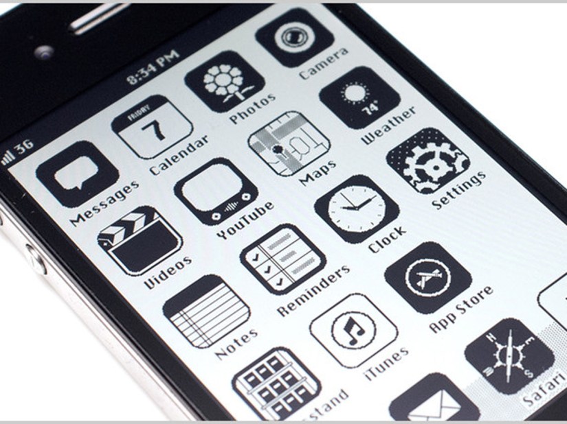 The iOS 7 redesign could take some hints from these iPhone skins