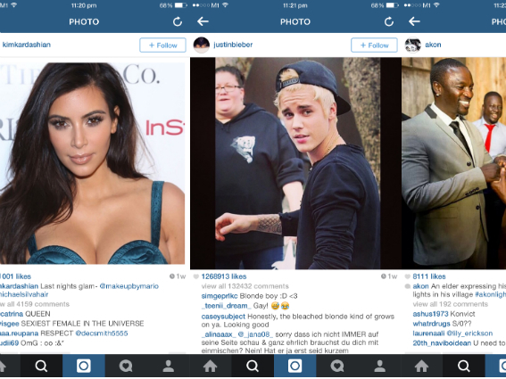 2) Instagram (£free)