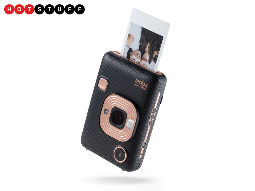 Fujifilm’s Instax Mini LiPlay uses QR codes to imbue your instant snaps with personalised audio