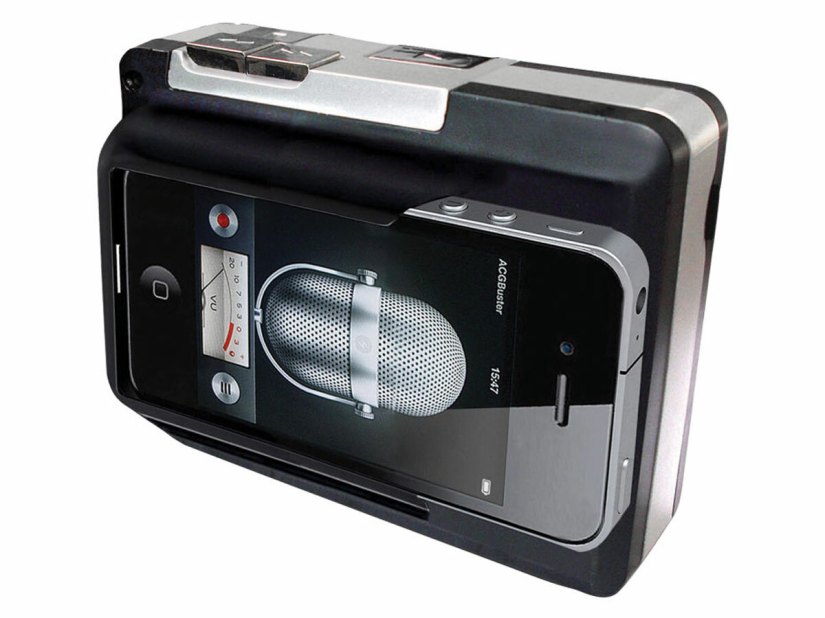 Ion Tape Dock records direct to your iPhone