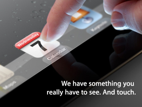 iPad 3 incoming! Apple announces March 7th event date
