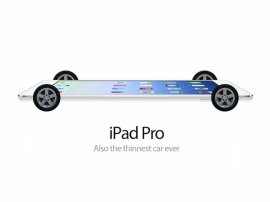 Is Apple making a drivable iPad Pro?