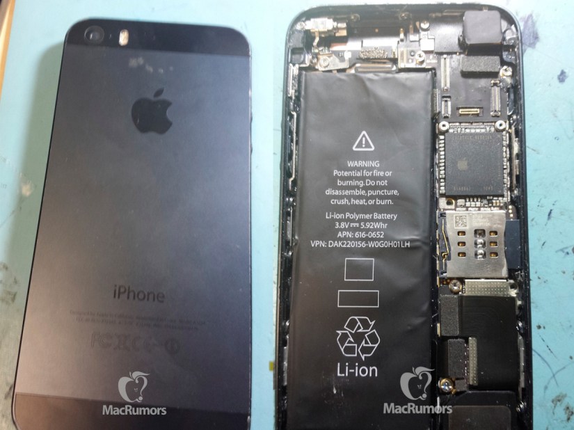 Surprise – iPhone 5S looks exactly like the iPhone 5