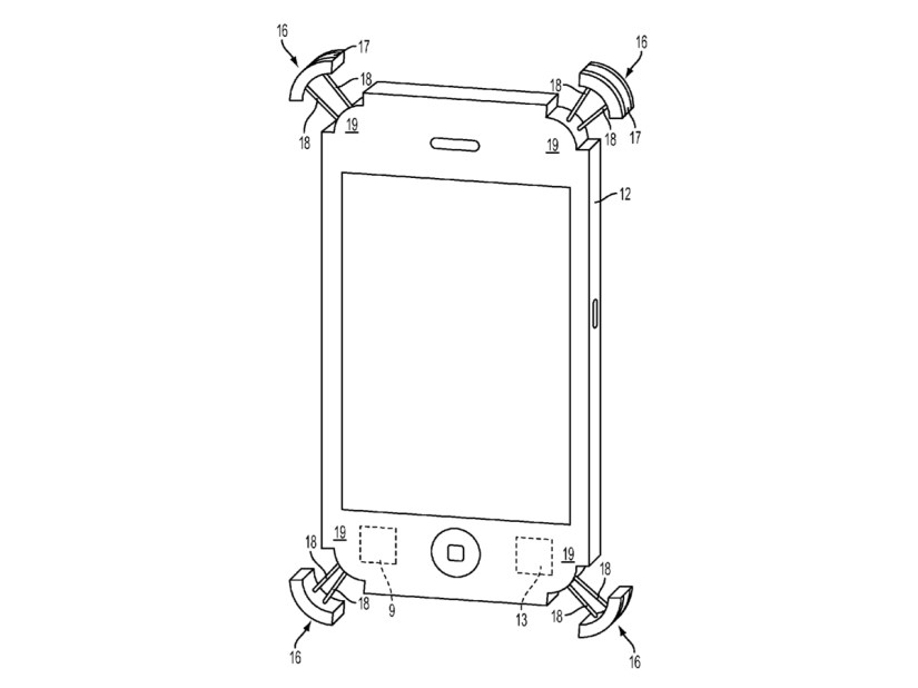 Apple patents a protection system to make future iPhones armoured (and float on water)