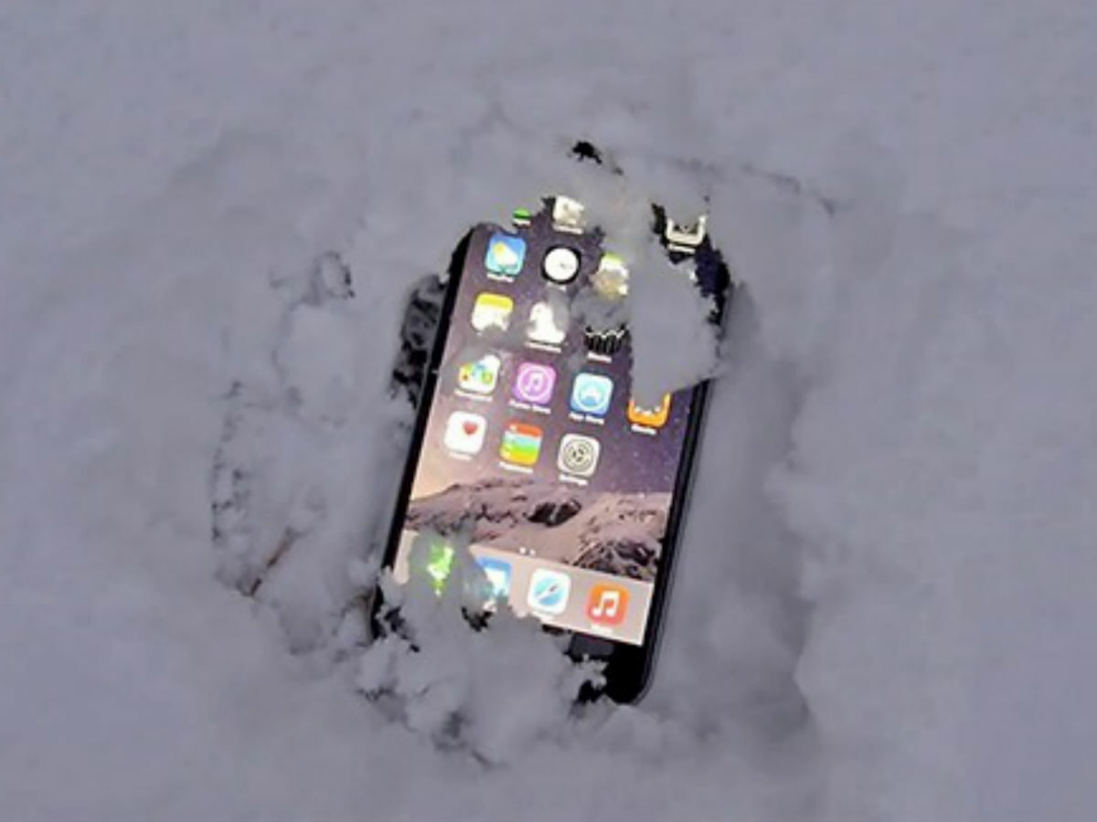 Lie #7: The cold never bothered a phone
