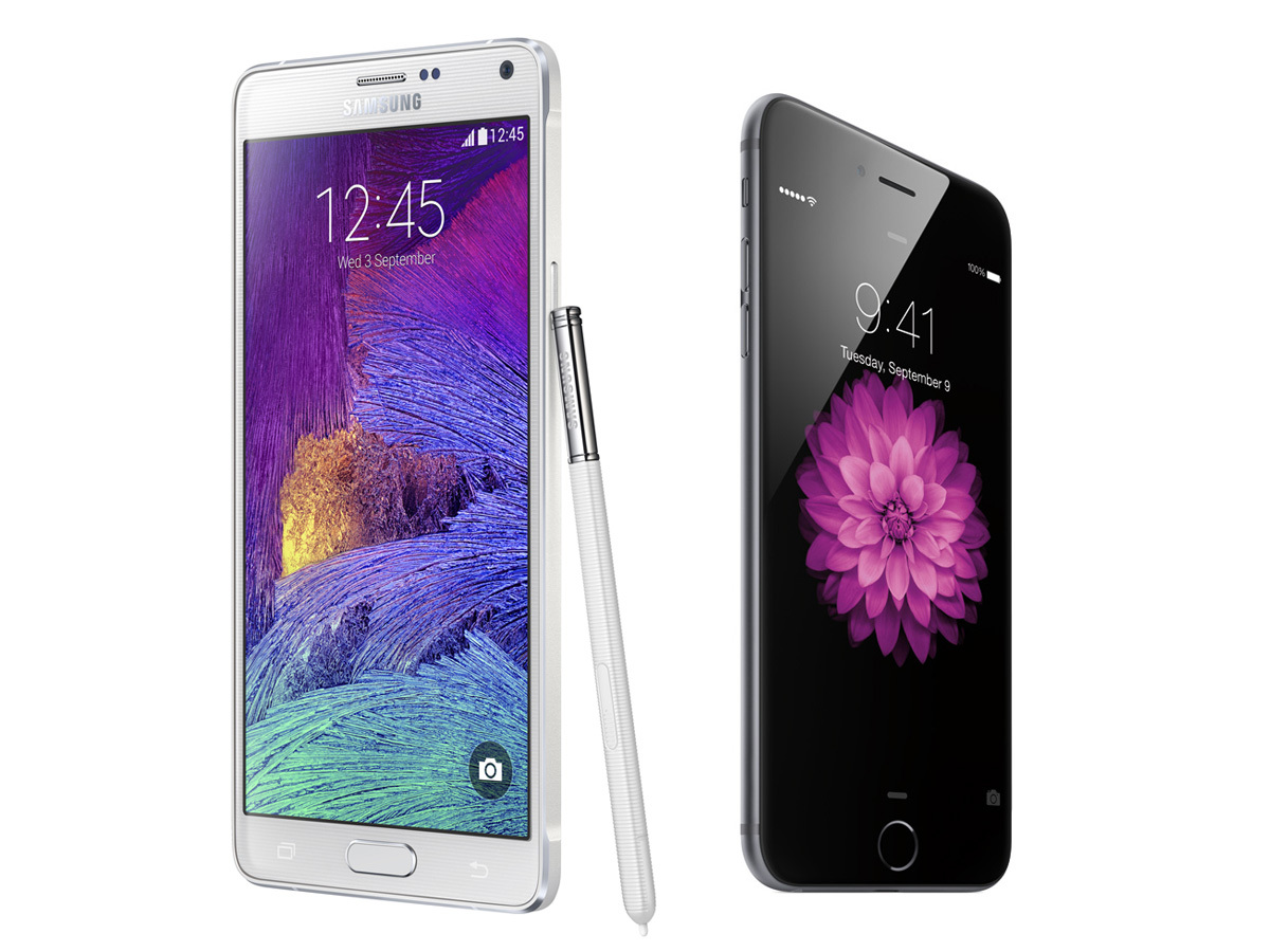 Apple iPhone 6 Plus vs Samsung Galaxy Note 4