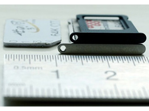 iPhone 5 to get nano-SIM tray