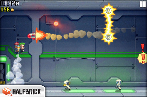 Jetpack Joyride and Sonic coming to BlackBerry PlayBook and BB 10