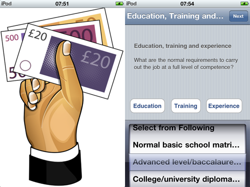 Jobsworth iPhone app tells you if you’re being paid enough