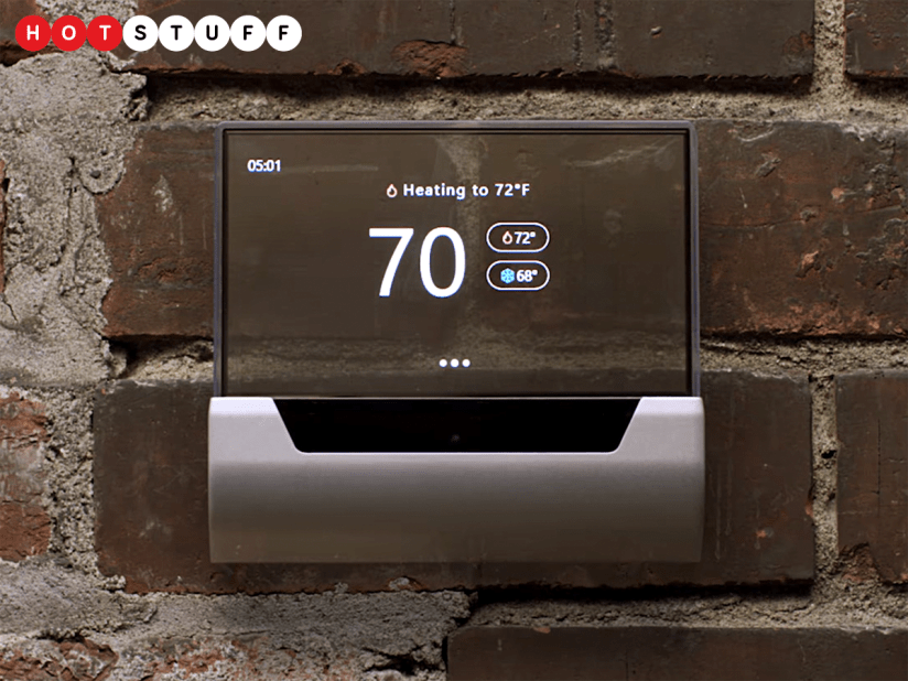 This Cortana-powered thermostat is a real work of art