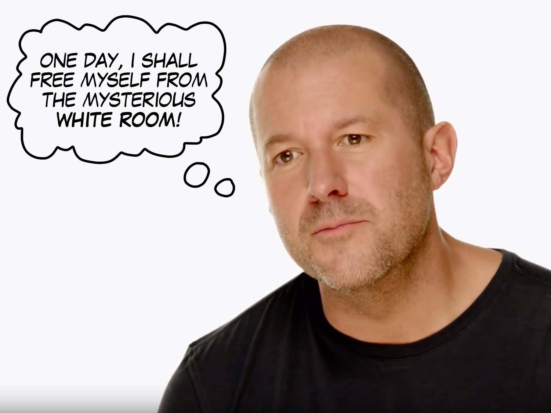 The end of Jony Ive in the white room