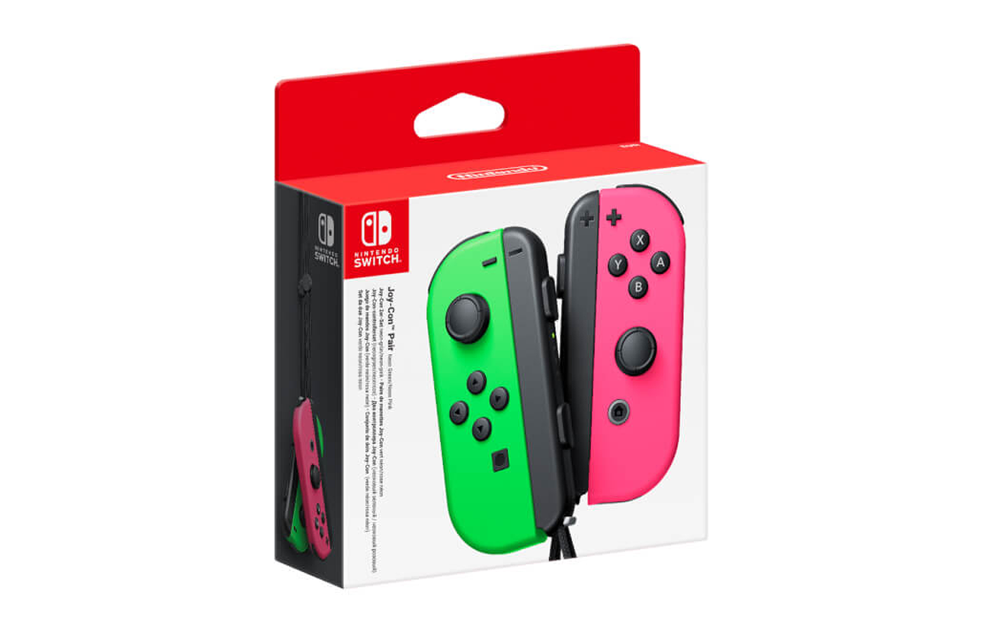 Neon Green and Neon Pink Joy-Con set (£69.99)