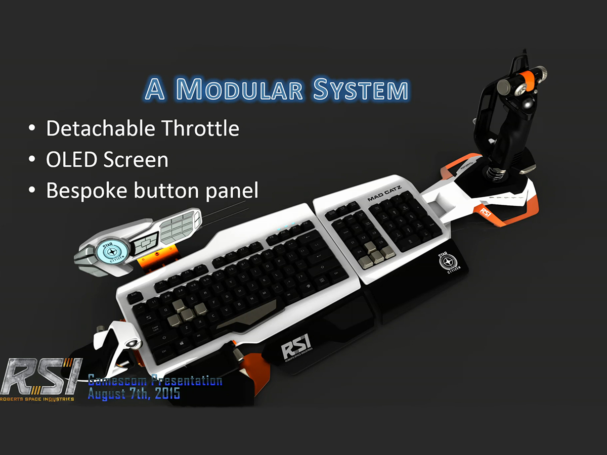 Star Citizen's new space sim controllers are absolutely gorgeous | Stuff