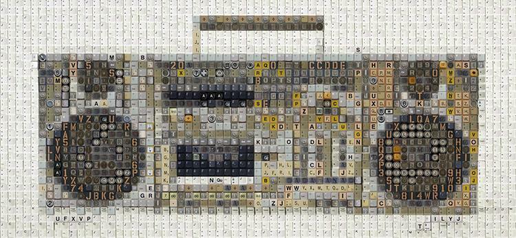 2) Mad Keyboard Mosaics