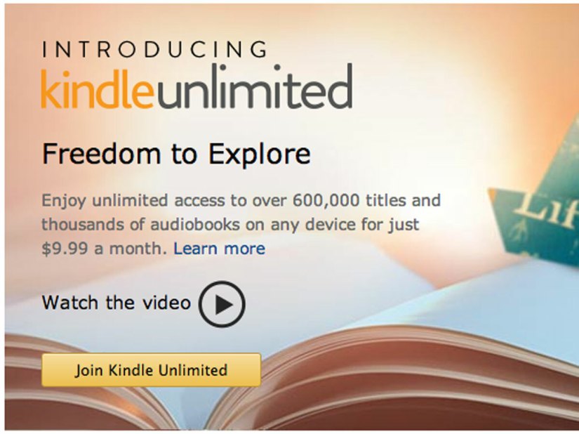Amazon’s Kindle Unlimited service is an all-you-can-read buffet for your eyes