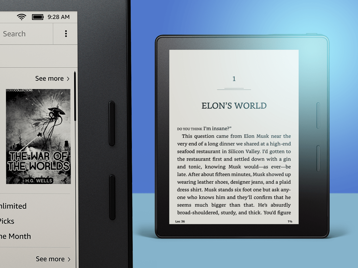 Amazon Kindle Oasis review Stuff