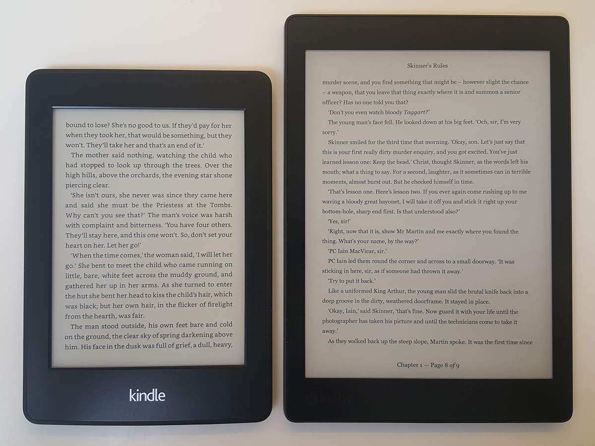 Kindle vs Kobo