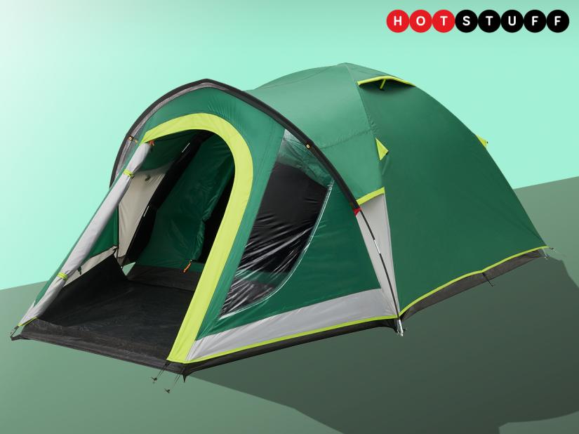 This dome tent packs BlackOut tech to keep you snoozing through the day