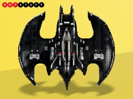 The Lego 1989 Batwing is 2363 pieces of Burton-era Batman perfection