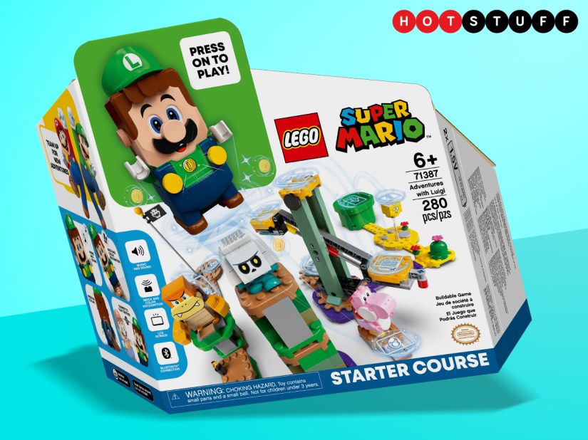 Adventures with Luigi Starter Course brings two-player action to Lego Super Mario