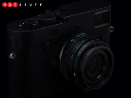 Leica’s all black M Monochrom ‘Stealth Edition’ camera glows in the dark