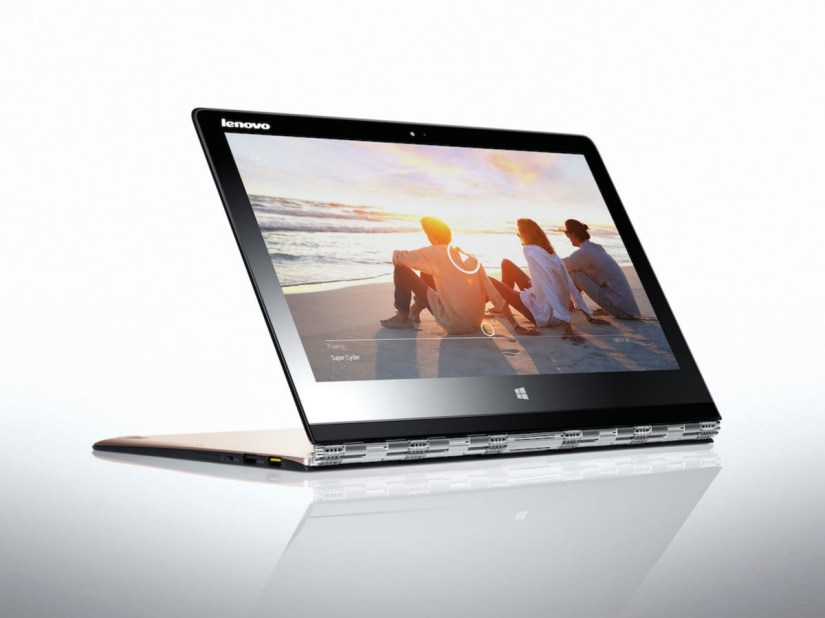 Lenovo’s Yoga 3 Pro even slimmer and lighter thanks to watchband hinge