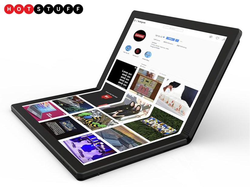Lenovo has unveiled the world’s first foldable PC