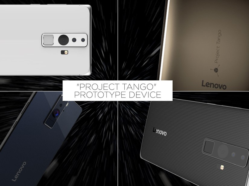 Lenovo phablet Tangos with Google’s 3D camera project
