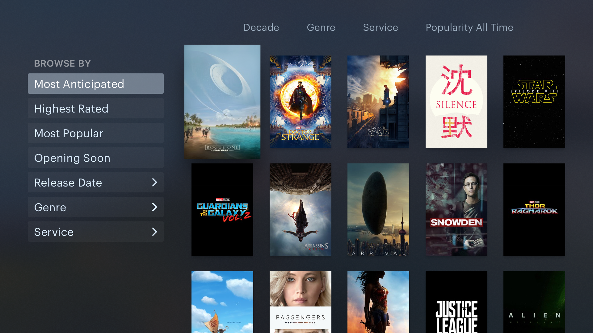 Letterboxd (free)