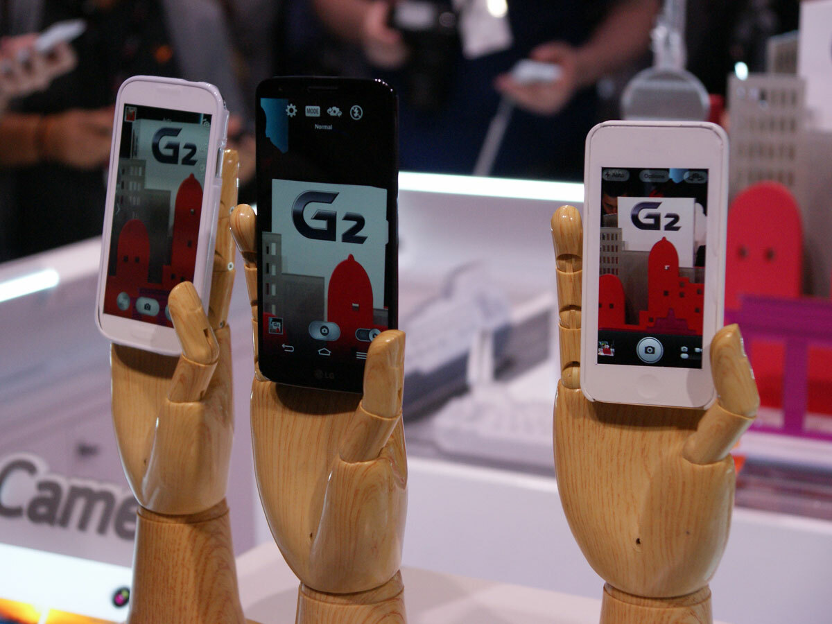 LG G2 and competitors