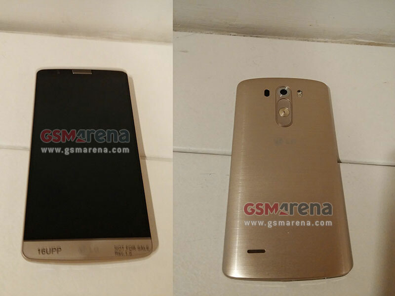 LG G3 leaks in gold, laser autofocus sensor looking likely