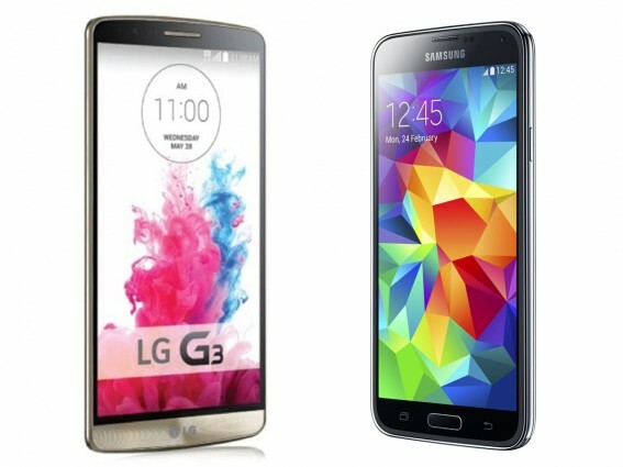 The G3 and the Galaxy S5 should offer a very similar level of performance