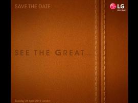 It’s happening: LG G4 launch event set for 28 April