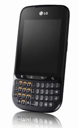 LG Optimus Pro spotted with Android Gingerbread and keyboard