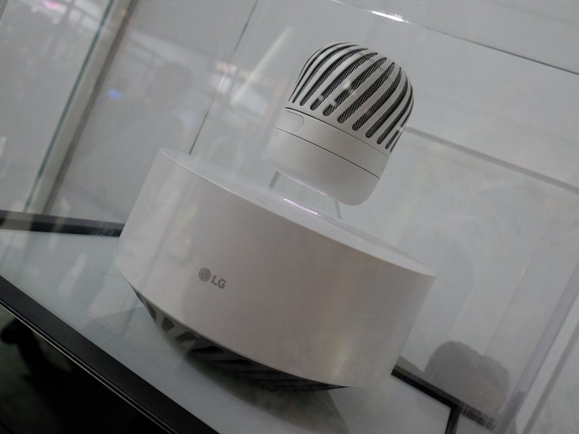 Thanks LG – now I want all speakers to come with Levitation Stations