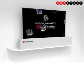 LG’s 65in rollable OLED makes every other TV look boring