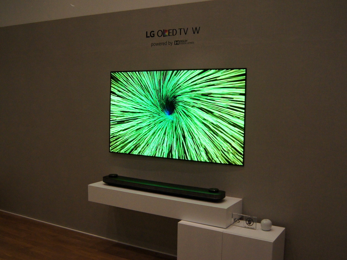 LG Signature W7 Wallpaper OLED TV review | Stuff