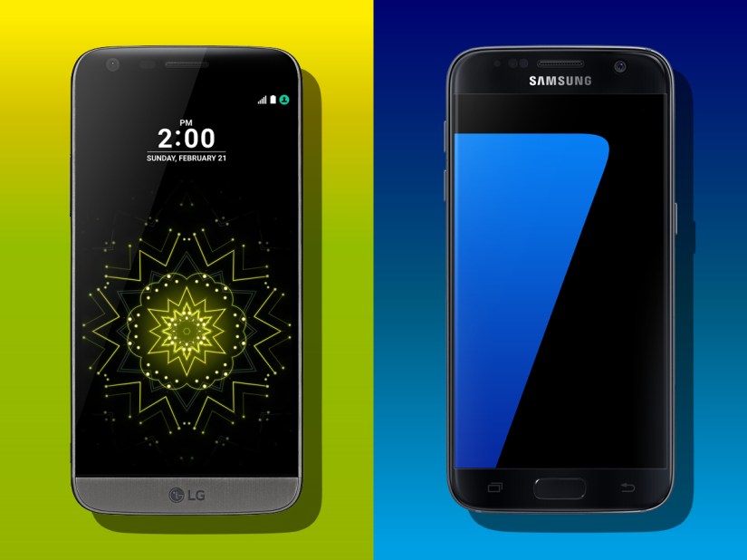 LG G5 vs Samsung Galaxy S7