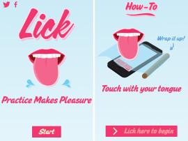 Tongue twister: lick your way to a stronger tongue with this smartphone app