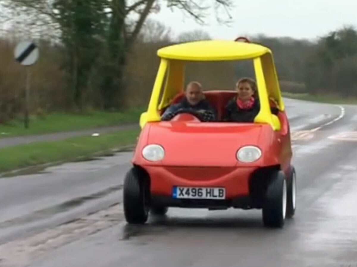 Little Tikes car re-imagined as 70mph adult version