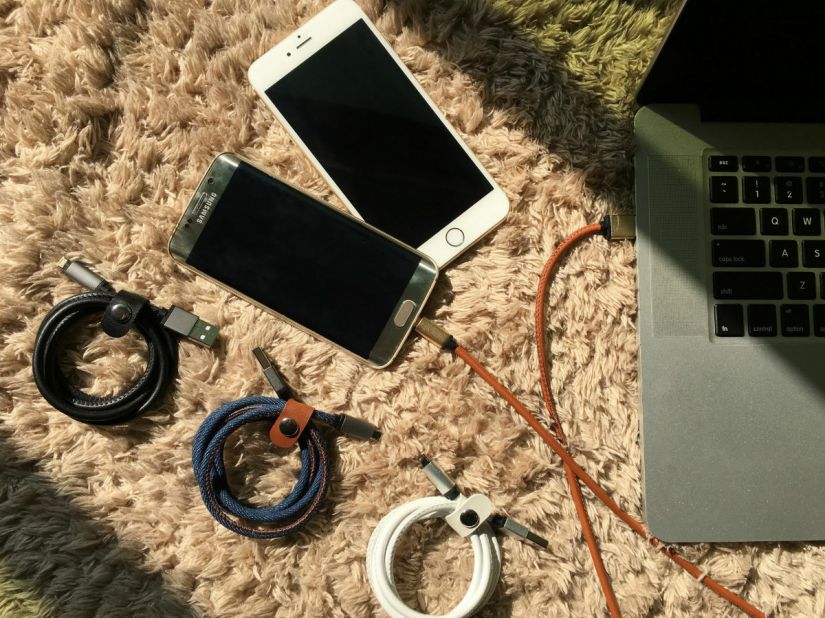 This friendly cable charges iPhones and Androids without discrimination