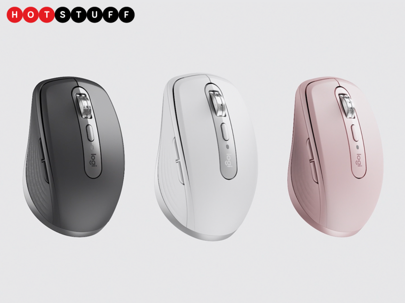 The Logitech MX Anywhere 3 has customisable buttons for controlling apps and video calls