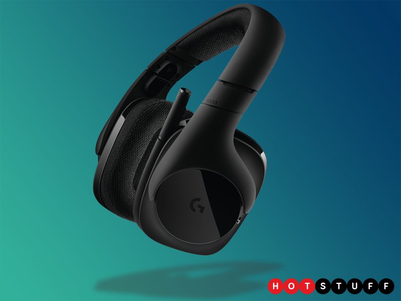 Logitech has the sonic stealth bomber of gaming headphones
