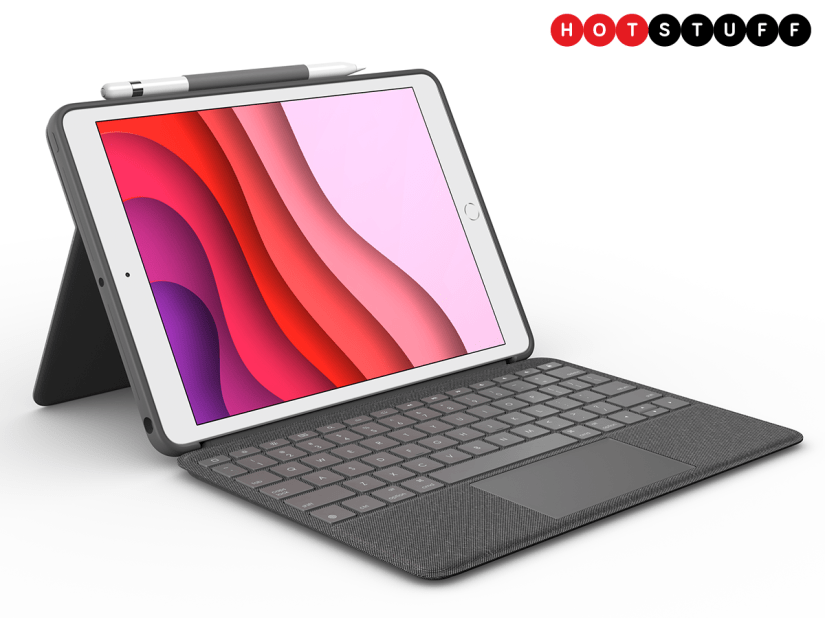 Logitech’s new iPad case boasts a multi-touch trackpad, backlit keyboard, and a sensible price tag