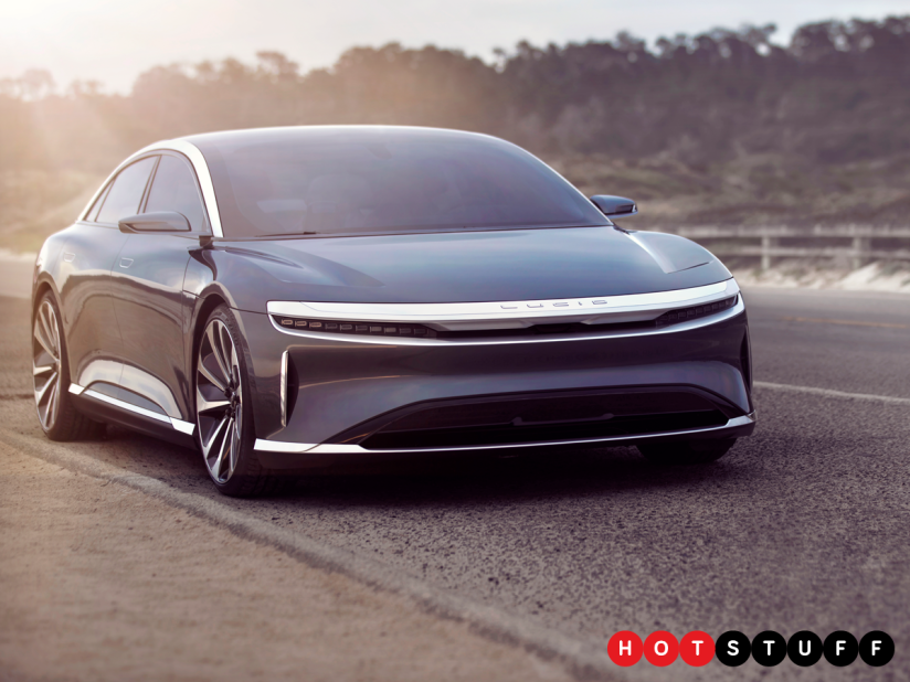 Lucid Motors’ new Tesla rival charges in no time at all