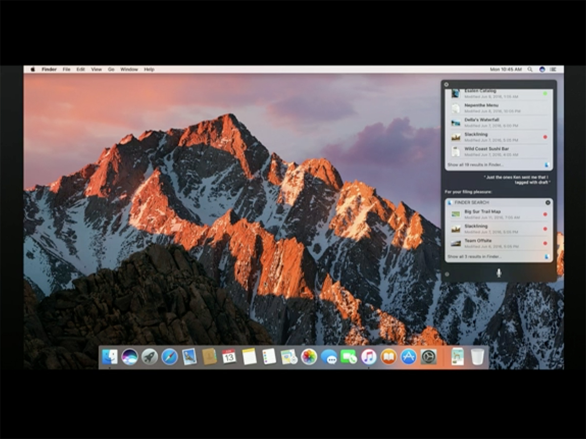 Siri comes to Macs