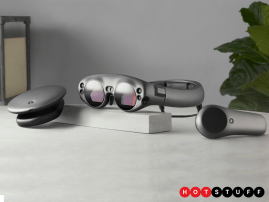 Magic Leap has officially unveiled its mixed reality headset, and we’re getting a very cyberpunk vibe