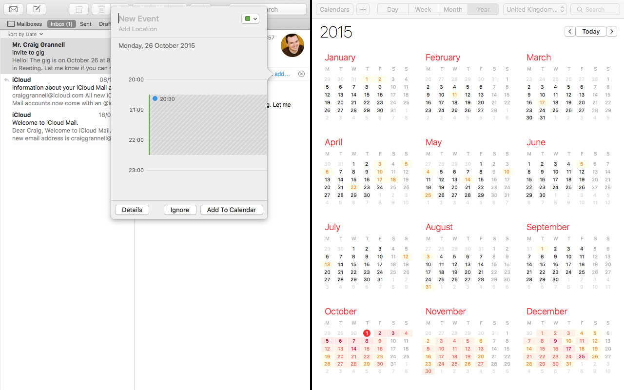 APPLE MAIL AND CALENDAR: THE FIRST STEPS TOWARD SMART