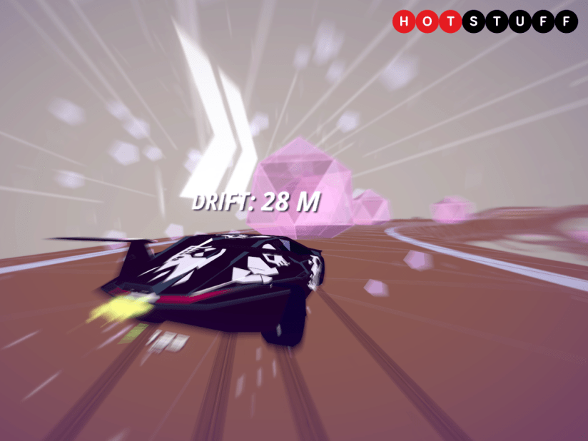 Drive!Drive!Drive! lets you play three cars at the Same!Same!Same! time